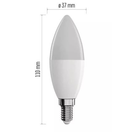 Dimmbare LED-RGB-Glühbirne GoSmart E14/4,8W/230V 2700-6500K Wi-Fi Tuya