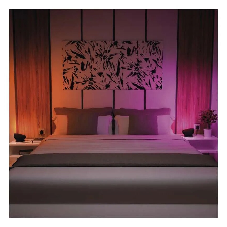Dimmbare LED-RGB-Tischleuchte GoSmart LED/7W/230V Wi-Fi schwarz