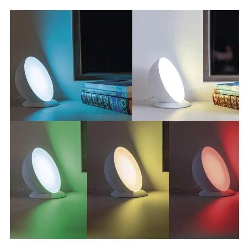 Dimmbare LED-RGB-Tischleuchte GoSmart LED/7W/230V Wi-Fi weiß
