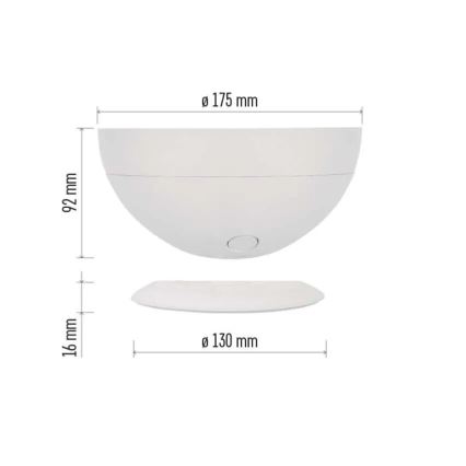 Dimmbare LED-RGB-Tischleuchte GoSmart LED/7W/230V Wi-Fi weiß