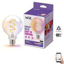 Dimmbare LED-RGBW-Glühbirne G95 E27/6,3W/230V 2200-6500K Wi-Fi - WiZ