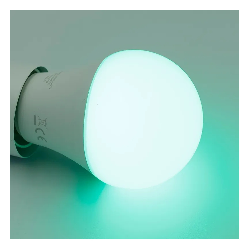 Dimmbare LED-RGBW-Glühlampe A60 E27/9W/230V 2700-6500K Wi-Fi Tuya