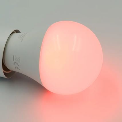 Dimmbare LED-RGBW-Glühlampe A60 E27/9W/230V 2700-6500K Wi-Fi Tuya