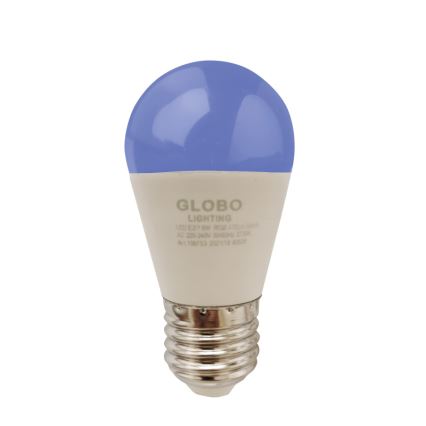 Dimmbare LED-RGBW-Glühlampe E27/6W/230V 3000K + Fernbedienung - Globo