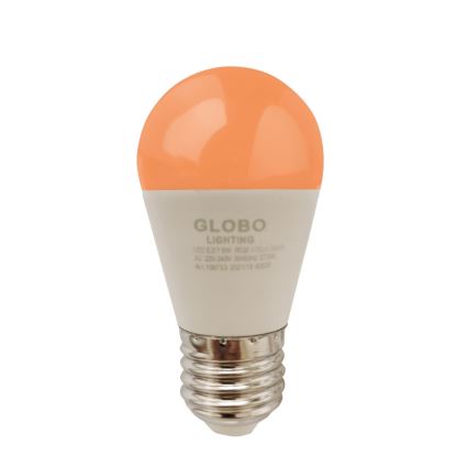 Dimmbare LED-RGBW-Glühlampe E27/6W/230V 3000K + Fernbedienung - Globo