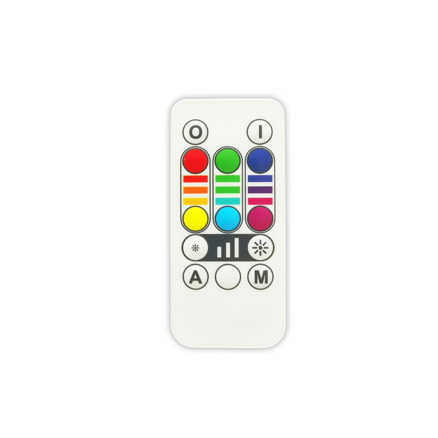 Dimmbare LED-RGBW-Glühlampe E27/6W/230V 3000K + Fernbedienung - Globo