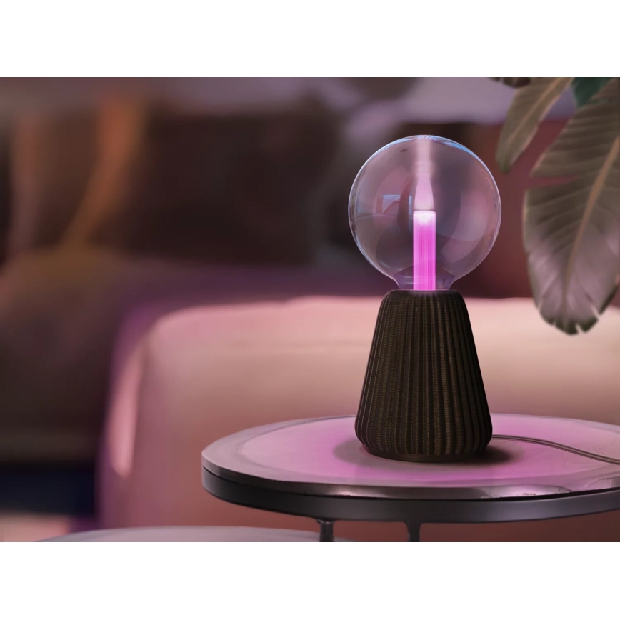 Dimmbare LED-RGBW-Glühlampe Philips Hue White And Color Ambiance G125 E27/6,8W/230V 2000-6500K