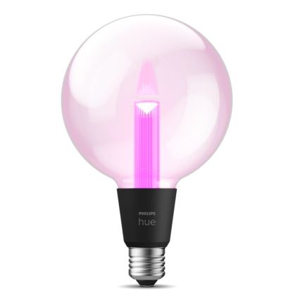 Dimmbare LED-RGBW-Glühlampe Philips Hue White And Color Ambiance G125 E27/6,8W/230V 2000-6500K