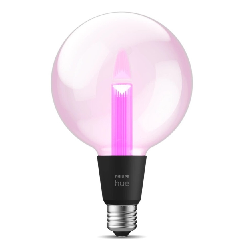 Dimmbare LED-RGBW-Glühlampe Philips Hue White And Color Ambiance G125 E27/6,8W/230V 2000-6500K