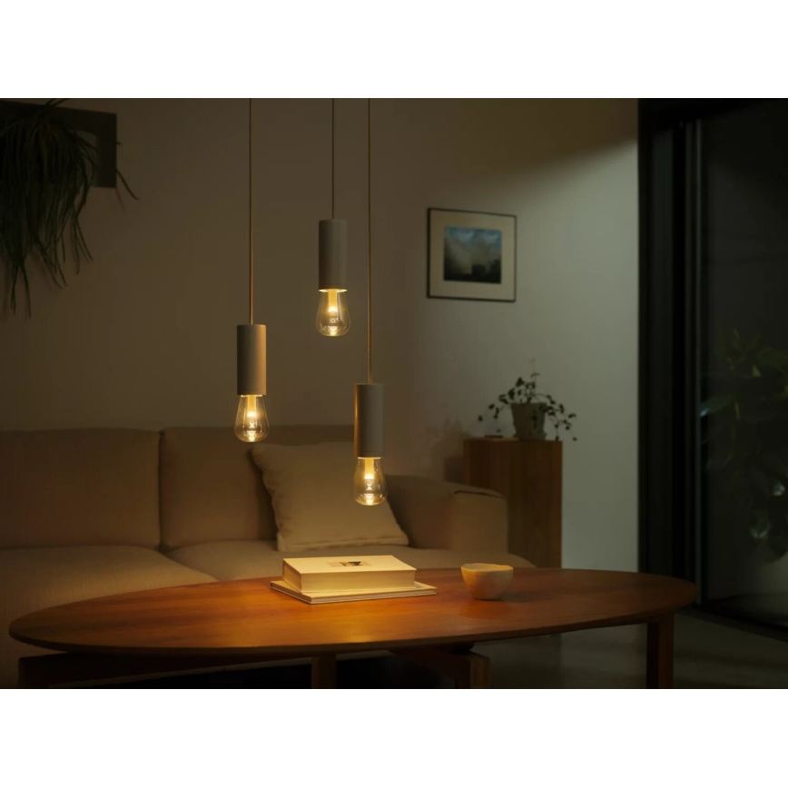 Dimmbare LED-RGBW-Glühlampe Philips Hue White And Color Ambiance E27/6,8W/230V 2000-6500K