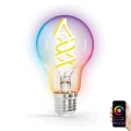 Dimmbare LED-RGBW-Lampe FILAMENT A60 E27/4,9W/230V 2700K Wi-Fi - Aigostar