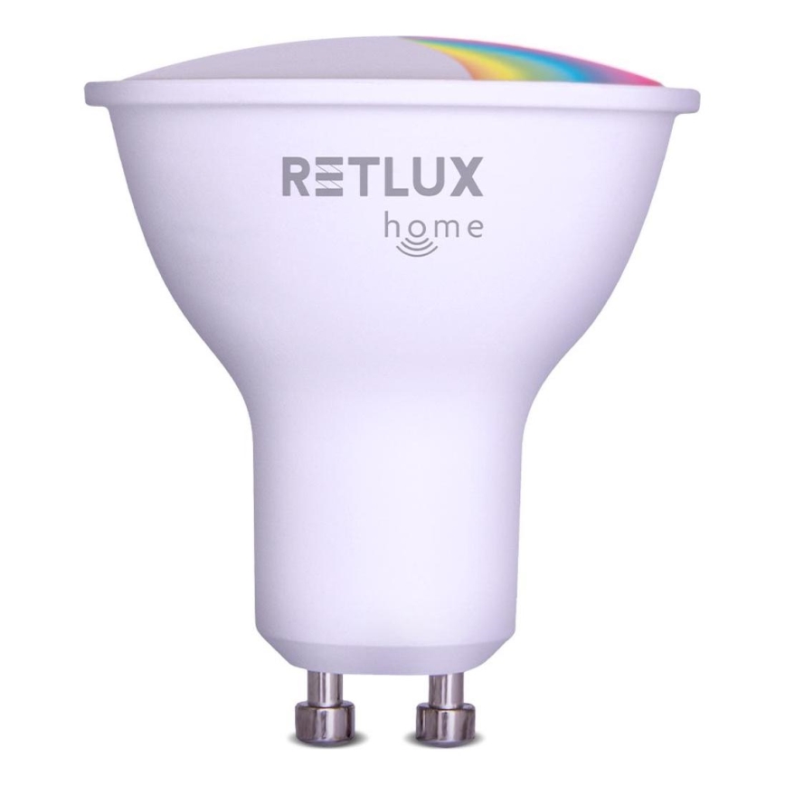 Dimmbare LED-RGBW-Lampe MR16 GU10/4,5W/230V 2700-6500K Wi-Fi Tuya