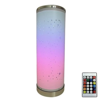 Dimmbare LED-RGBW-Tischleuchte LED/5W/230V + Fernbedienung
