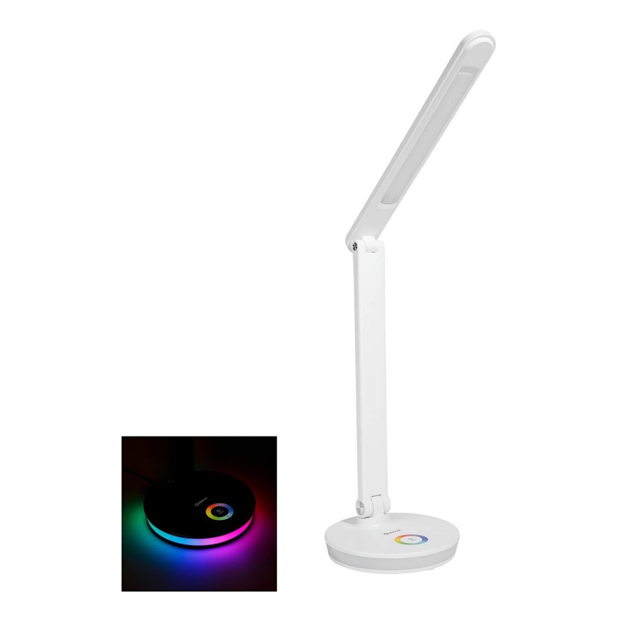 Dimmbare LED-RGBW-Tischleuchte mit Powerbank-Funktion LED/12W/5V 2800-6000K weiß
