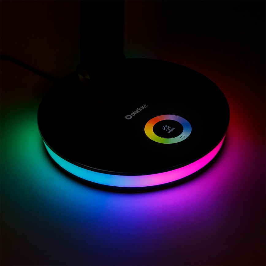 Dimmbare LED-RGBW-Tischleuchte mit Powerbank-Funktion LED/12W/5V 2800-6000K weiß