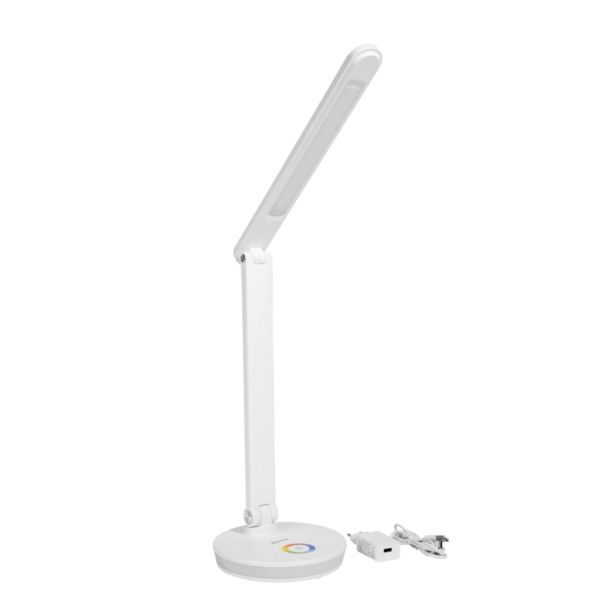 Dimmbare LED-RGBW-Tischleuchte mit Powerbank-Funktion LED/12W/5V 2800-6000K weiß