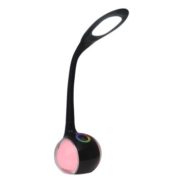 Dimmbare LED-RGBW-Tischleuchte mit Touch-Funktion COSMOS LED/6,5W/230V schwarz