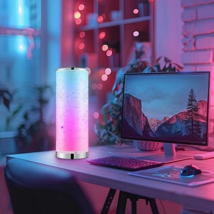 Dimmbare LED-RGBW-Tischleuchte STELLA MINI LED/5W/5V + Fernbedienung