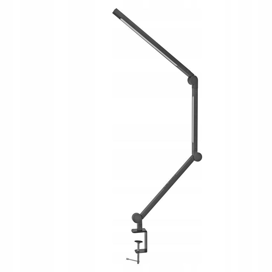 LED-dimmbare, berührungsempfindliche, flexible Tischlampe mit Klemme LED/12W/230V 3000/4000/6000K schwarz