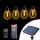 Dimmbare LED-Solar-Lichterkette 25xLED/1,5W/3,7/5V 2700-10000K 2200 mAh 15 m IP65 schwarz + Fernbedienung
