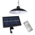 Dimmbare LED-Solar-Pendelleuchte mit Dämmerungssensor LED/6W/3,7V 800 mAh IP44 + Fernbedienung