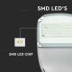 Dimmbare LED-Solar-Straßenleuchte SAMSUNG CHIP LED/50W/6,4V 6000K IP65 + Fernbedienung