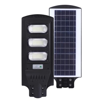 Dimmbare LED-Solar-Straßenleuchte mit Bewegungs- und Dämmerungssensor URBI LED/8W/3,2V 6500K IP54 + Fernbedienung