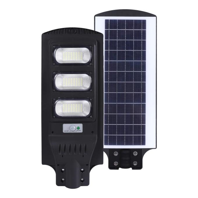 Dimmbare LED-Solar-Straßenleuchte mit Bewegungs- und Dämmerungssensor URBI LED/8W/3,2V 6500K IP54 + Fernbedienung