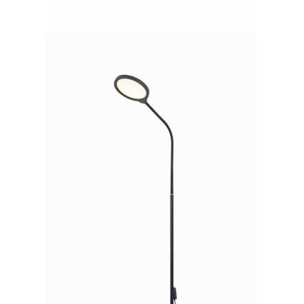 Dimmbare LED-Stehleuchte 2-in-1 LED/10W/230V 3000-4500-6500K schwarz