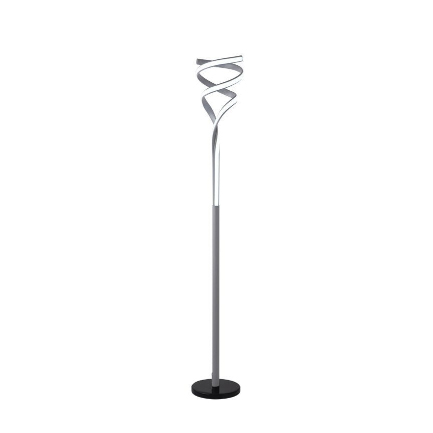 Dimmbare LED-Stehleuchte LED/50W/230V 3000-6500K grau + Fernbedienung