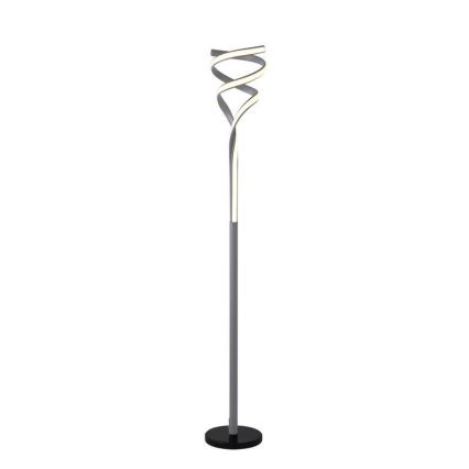 Dimmbare LED-Stehleuchte LED/50W/230V 3000-6500K grau + Fernbedienung