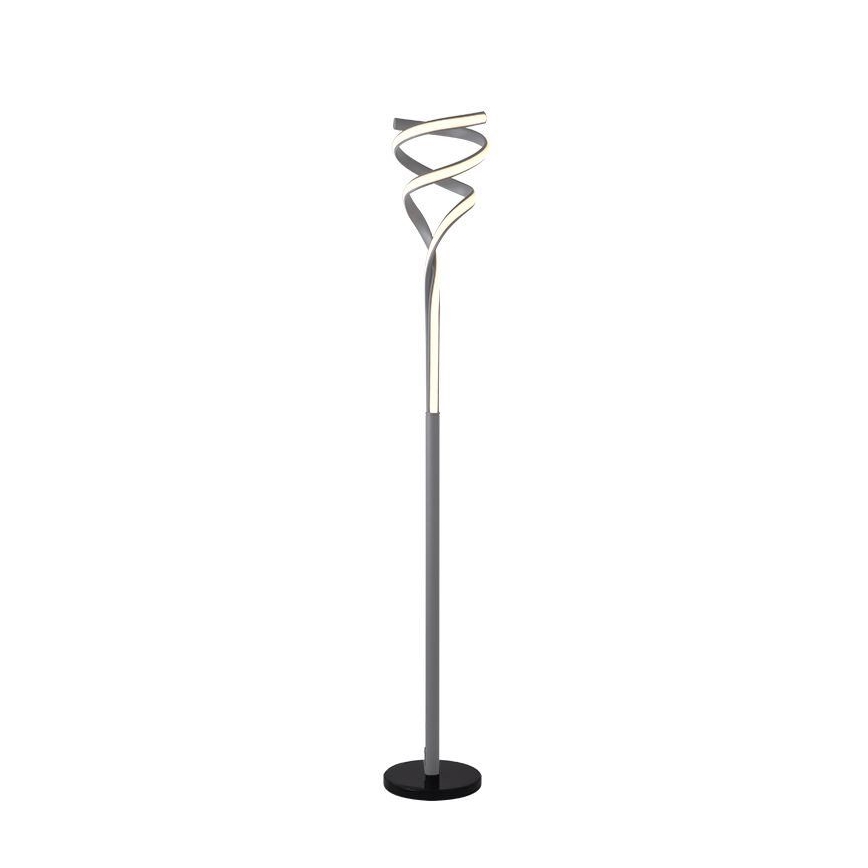 Dimmbare LED-Stehleuchte LED/50W/230V 3000-6500K grau + Fernbedienung