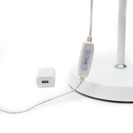 Dimmbare LED-Stehleuchte SIGNUS LED/10W/230V 3000/4500/6500K weiß