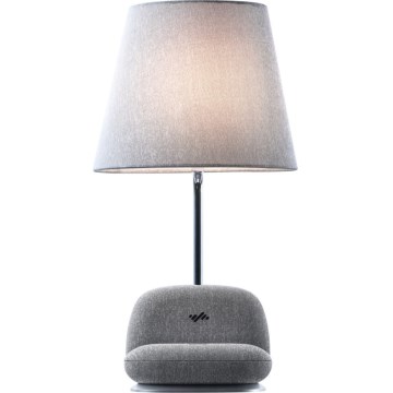 Dimmbare LED-Tischlampe mit kabelloser Qi-Ladefunktion SOFA LED/6W/230V grau