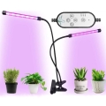 Dimmbare LED-Tischleuchte mit Klemme für die Pflanzenzucht LED/8W/5V