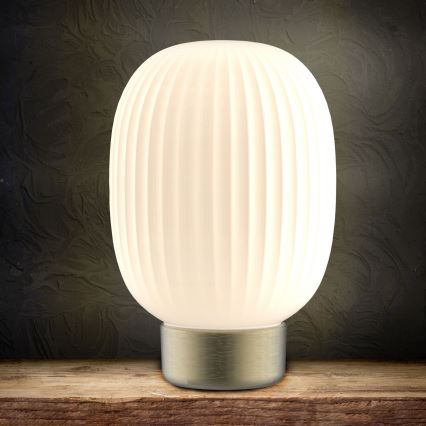Dimmbare LED-Tischleuchte mit Touch-Funktion LATTE LED/1,8W/5V USB 2000 mAh golden/weiß