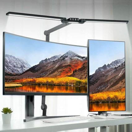 Dimmbare, flexible LED-Tischleuchte mit Touch-Funktion POINTIQ LED/24W/230V 3000-6500K CRI 92 schwarz
