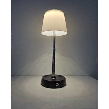 Dimmbare LED-Tischleuchte mit Touch-Funktion LED/3W/5V USB 800 mAh weiß