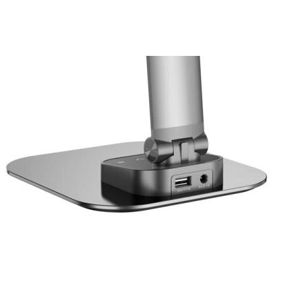 Dimmbare LED-Tischleuchte mit USB LED/7,5W/230V 3000K/4000K/5500K anthrazit