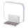 Dimmbare LED-Tischleuchte mit Wecker und Qi-Aufladung LED/18W/230V weiß
