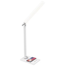 Dimmbare LED-Touch-Lampe mit drahtloser Aufladung MEGGIE LED/8W/230V + USB