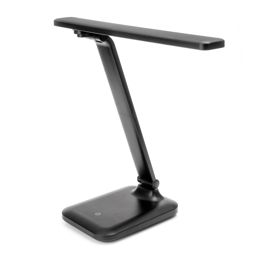 Dimmbare LED-Tischleuchte mit Touch-Funktion und kabelloser Aufladung und USB-Anschluss REMUS LED/5W/230V schwarz
