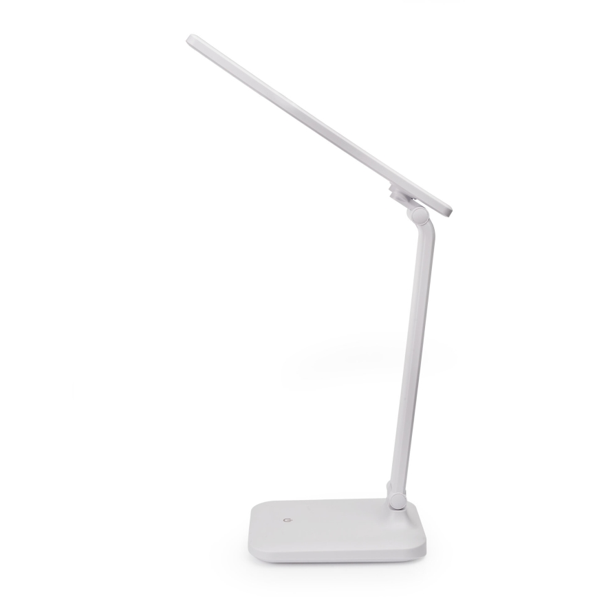 Dimmbare LED-Tischleuchte mit Touch-Funktion und kabelloser Aufladung und USB-Anschluss REMUS LED/5W/230V weiß