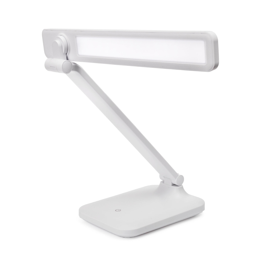 Dimmbare LED-Tischleuchte mit Touch-Funktion und kabelloser Aufladung und USB-Anschluss REMUS LED/5W/230V weiß