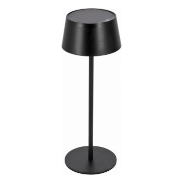 Dimmbare LED-Touch-Solarlampe LED/3W/5V USB 1800 mAh IP44 schwarz