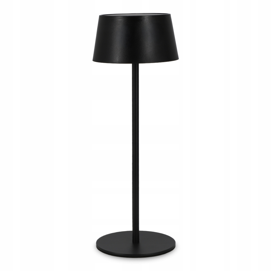 Dimmbare LED-Touch-Solarlampe LED/3W/5V USB 1800 mAh IP44 schwarz