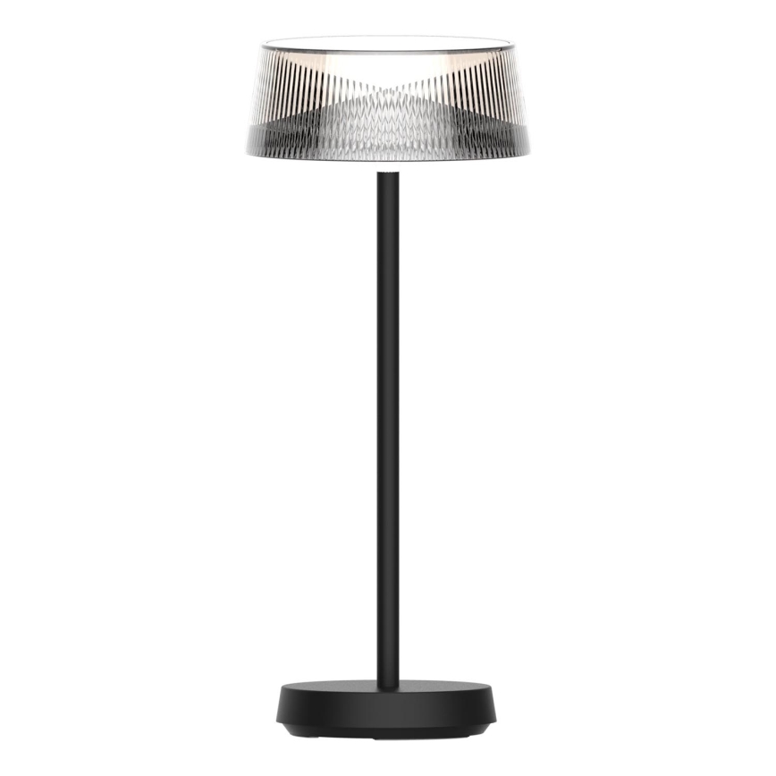Dimmbare LED-Touch-Tischleuchte für den Outdoor-Bereich CASABLANCA LED/3,4W/5V USB 3600 mAh IP44 schwarz