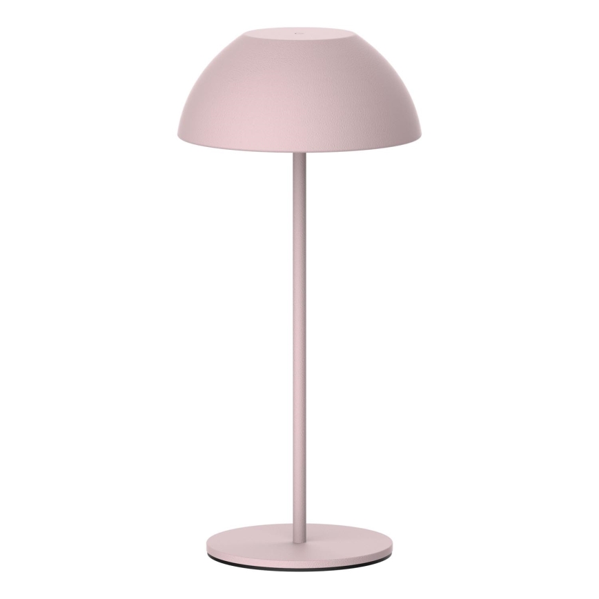 Dimmbare LED-Touch-Tischleuchte für den Outdoor-Bereich TANZANIA LED/1,8W/5V USB 1800 mAh IP44 rosa