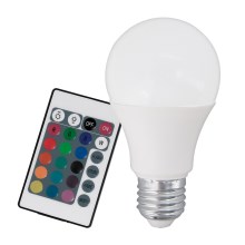 Dimmbare RGB LED Glühbirne A60 E27/6W/230V 3000K - Eglo