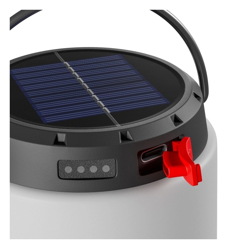 Dimmbare, tragbare, solaraufladbare LED-Lampe LUMINA TUBO LED/5V 800 mAh